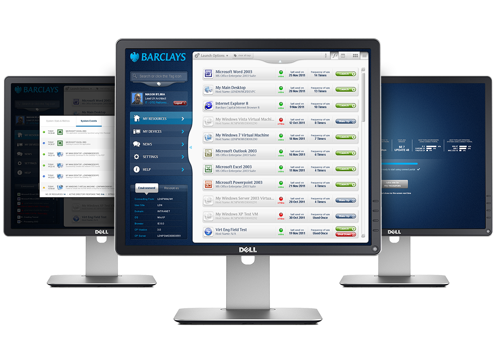 Barclays Remote Access Desktop Web App